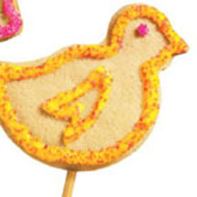 Easter Cookies On A Stick