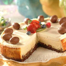 Easy Springtime Cheesecake