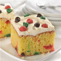Festive Eggnog Cake
