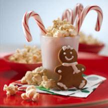 Gingersnap Popcorn Snack Mix
