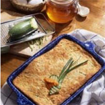 Honey-Kissed Carrot Zucchini Kugel