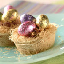 Phyllo Easter Nests