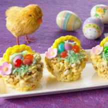 Popcorn Easter Baskets