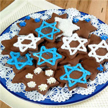 View recipe for Star of David Chocolate Cookies. Star of David Chocolate Cookies