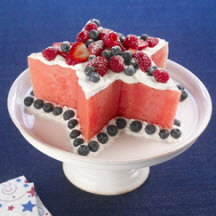 Watermelon Star Cake