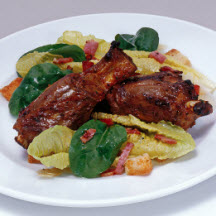 American-Style Lamb Drumsticks