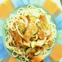 Honey-Dijon Veal & Zucchini Stir-Fry