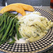 Ravioli in Sage Cream Sauce