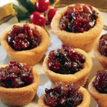 Cranberry Spiced Mini Tarts