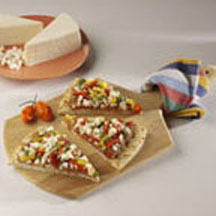 Fiesta Pizza with Queso Blanco Cheese