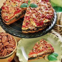 Pecan Four Cheese Pizza