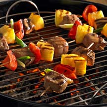 Asian Pork and Pineapple Kabobs