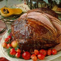 Apricot-Glazed Ham
