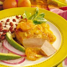 Cerdo con Frutas (Pork Chops with Fruit)