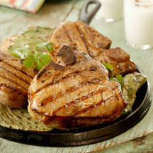 Chipotle-Lime Marinated Grilled Pork Chops
