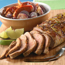 Cuban Glazed Pork Loin