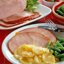 Ham with Fruit Glaze