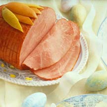 Ham with Peach Chutney