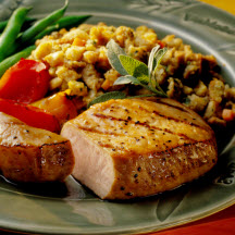 Honey Pepper Chops