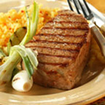 Hoppin' Habanero and Honey Pork Chops