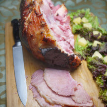 Mango and Cider-Roasted Ham