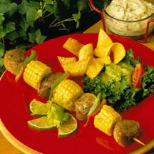 Margarita Pork Kabobs