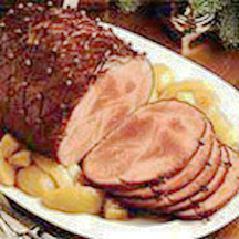 Orange Honey Glazed Ham
