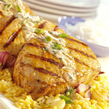 Piña Colada Pork Chops
