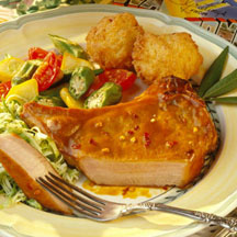 Plantation-Style Grilled Pork Chops