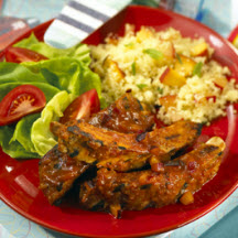 Plum Sweet and Savory Ribs