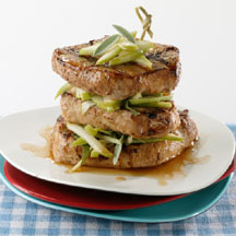 Pork Apple Stacks