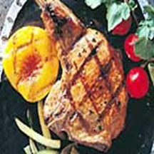 Pork Chops with Maple Syrup Glaze