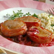 Pork Tenderloin with Cherry Marmalade