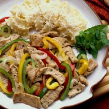 Southwestern Pork and Pepper Stir-Fry