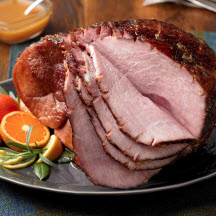 Spiced Grilled Ham with Citrus Glaze