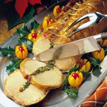 Spinach-Stuffed Pork Roast