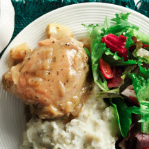 Cajun Garlic Chicken Thighs
