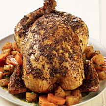 Caribbean Roast Chicken with Pineapple and Sweet Potatoes