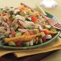Chicken and California Avocado Skillet Chilaquiles