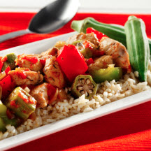Chicken and Okra Creole
