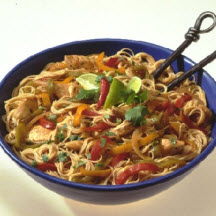 Chicken Fajita Pasta Toss