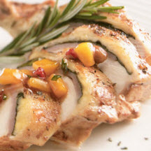 Chicken Stuffed with Fontina Cheese and Ham