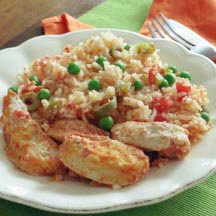Slow Cooker Arroz con Pollo
