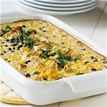 Southwestern Chicken & Rice Casserole