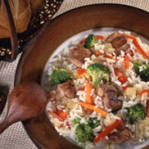 Turkey Risotto Primavera