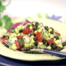 Black Bean and Jicama Salad with Cumin Vinaigrette