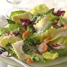 Vegetable Ravioli Salad