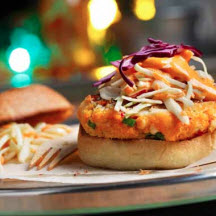 View the recipe for Crab Cake Sliders with Creamy Apple Coleslaw. Crab Cake Sliders with Creamy Apple Coleslaw