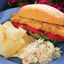 Fisherman's Favorite Mullet Sandwich