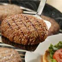 Spicy Grilled Pork Burgers with Cool Dressing
